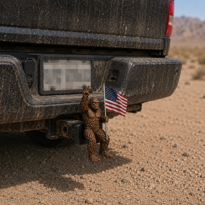 Bigfoot Trailer Hitch Cover——Fits 1.25''、2''Standard Receiver