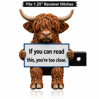 Chill Highland Hitch Cover——Fits Standard 1.25" Receiver Hitches