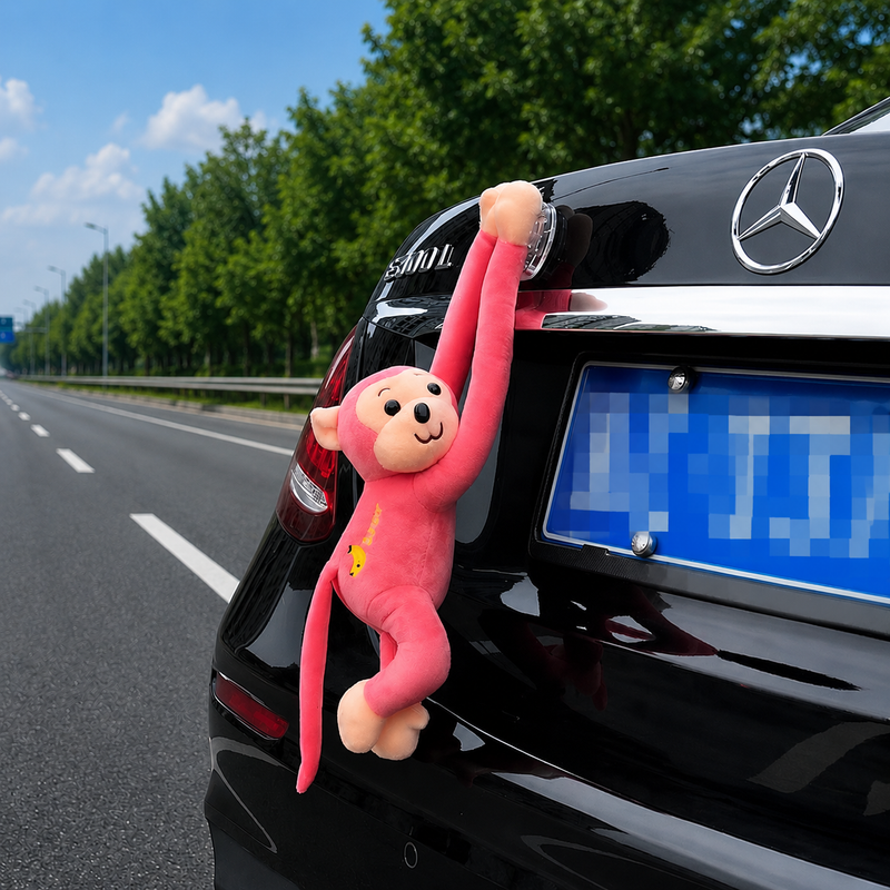 Hang On Monkey Swinging Car Decor