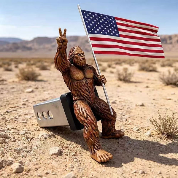 Bigfoot Trailer Hitch Cover——Fits 1.25''、2''Standard Receiver