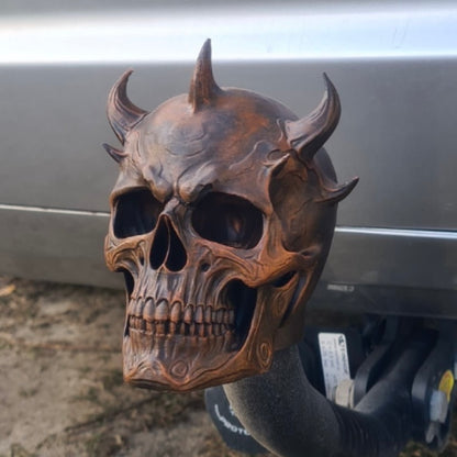 Hellfire Demon Skull Hitch Ball Cover/Tow Ball Cover/ ——Fits Standard 2" Trailer Balls