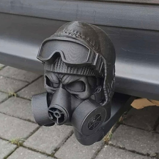 Gas Mask Hitch Ball Cover - Fits 2” Receiver