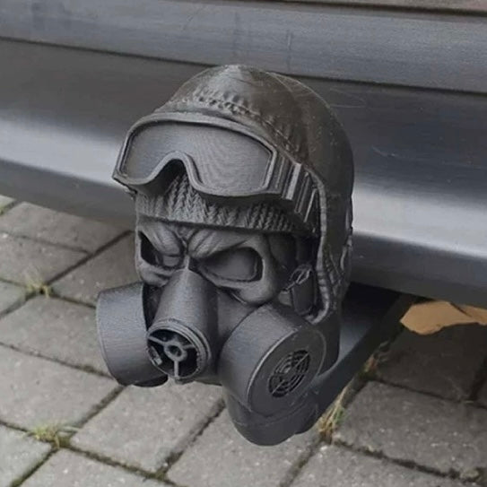 Gas Mask Hitch Ball Cover - Fits 2” Receiver