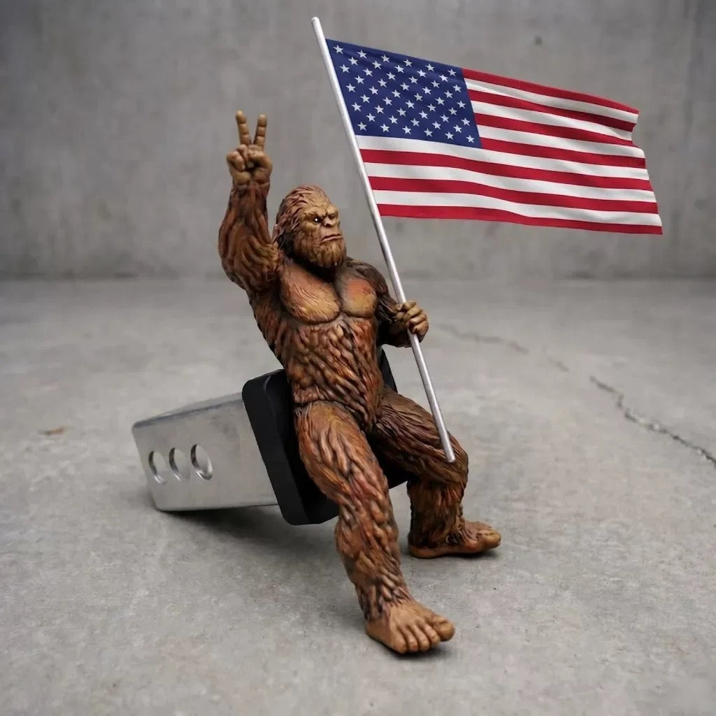 Bigfoot Trailer Hitch Cover——Fits 1.25''、2''Standard Receiver