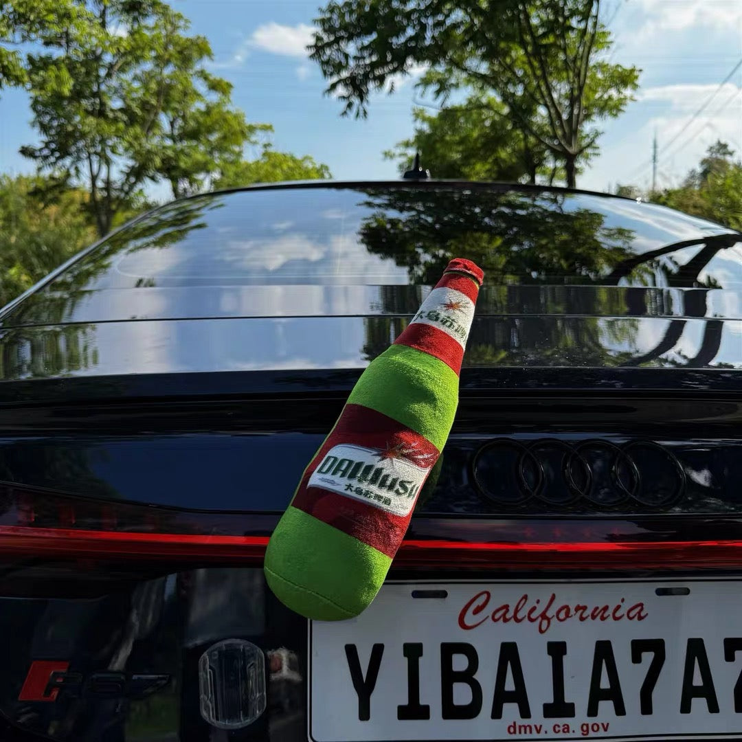 Hanging Beer Bottle Tailgate Decor