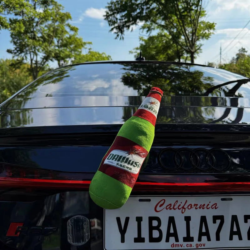 Hanging Beer Bottle Tailgate Decor