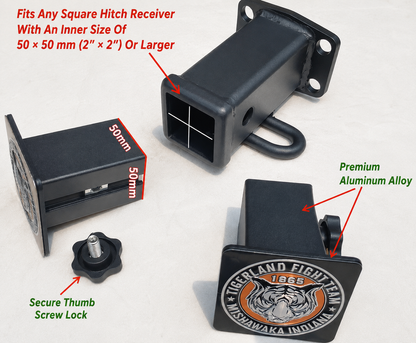 Tiger Trailer Hitch Cover——Fits 2‘’ Receiver