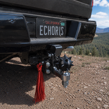 Outlaw Mace Hitch Ball Cover /Tow Ball Cover– Fits 2" Trailer Balls