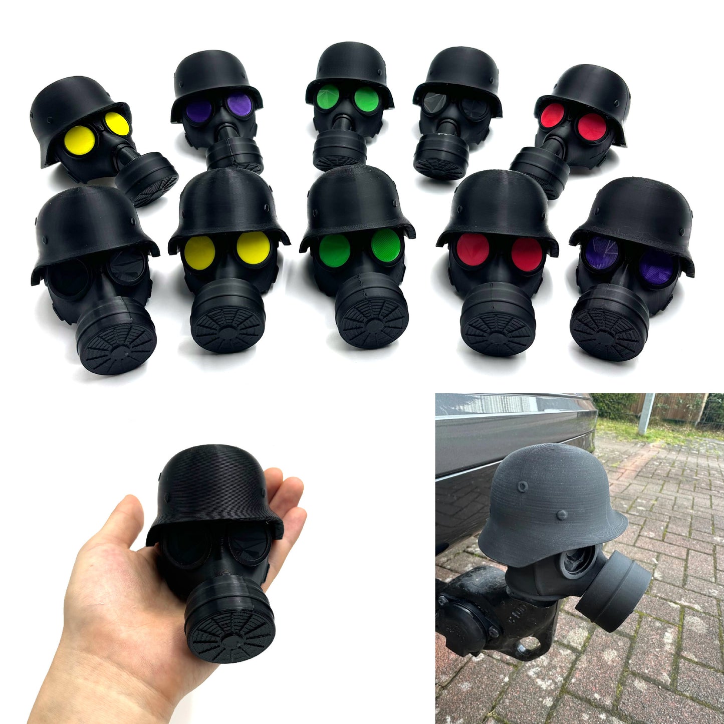 Watchman Tow Ball Cover/Hitch Ball Cover– Fits Standard 2" Trailer Balls