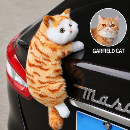 Adorable Climbing Cat Car Decor